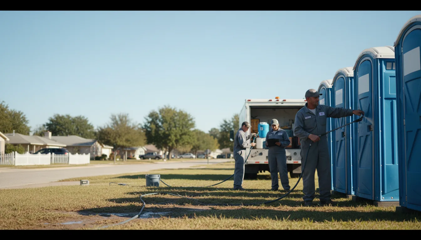 Long-Term Portable Toilet Rental in Empire, OH near me